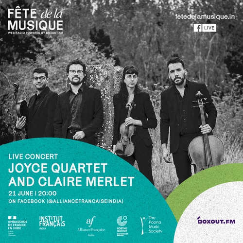 Joyce Quartet and Claire Merlet - Fête de la Musique 2021
